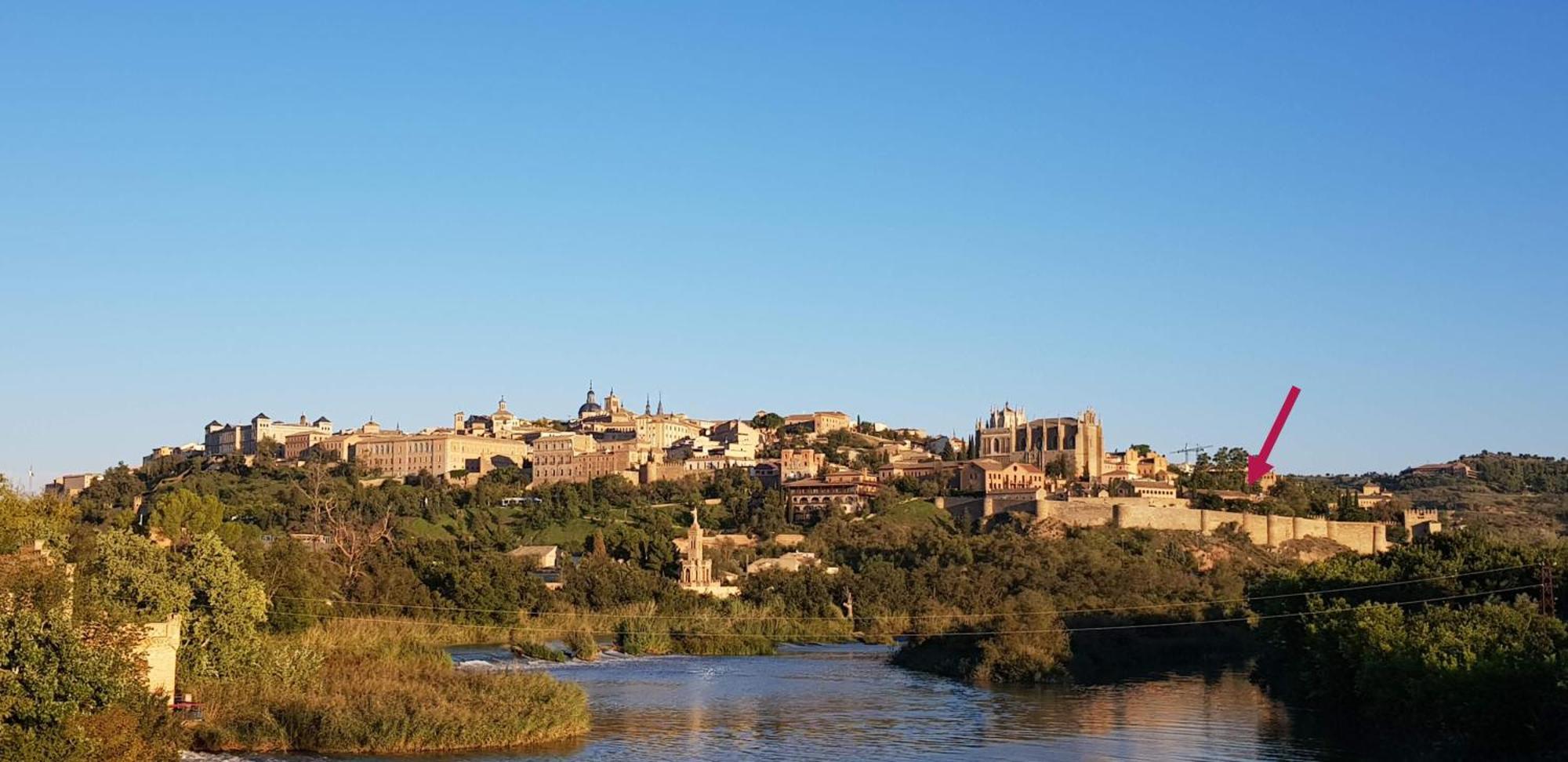 Casa Paseo Del Tajo-Con Parking Gratis Appartement Toledo Buitenkant foto